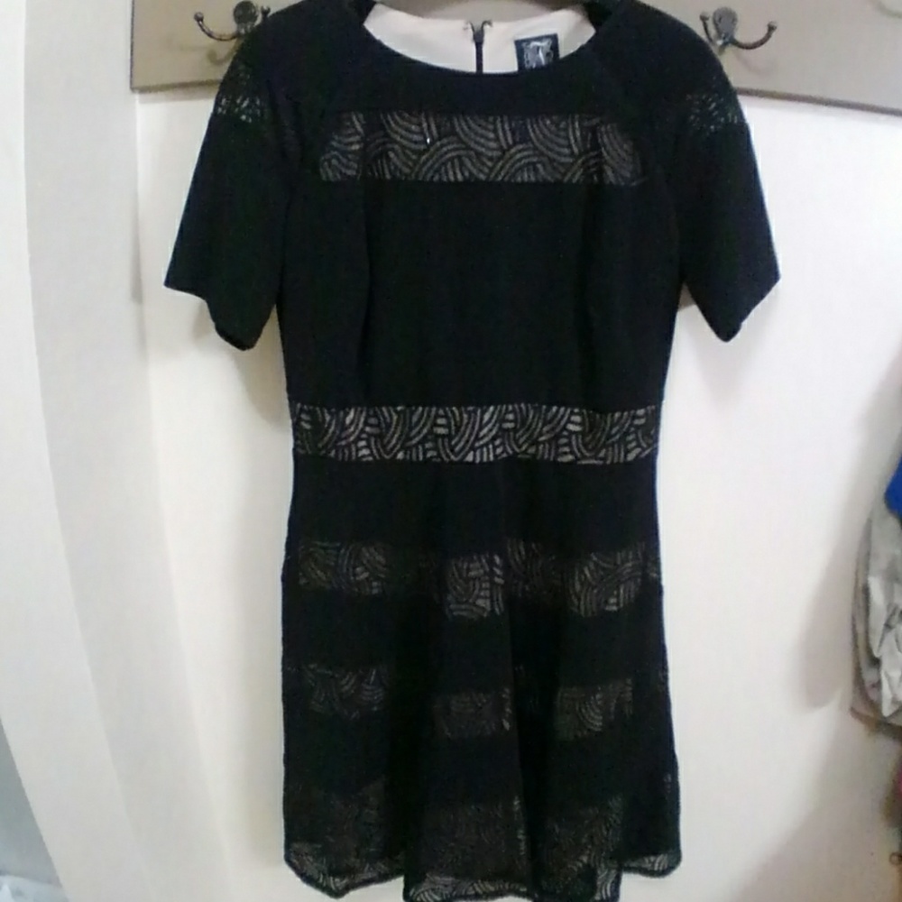 Black cocktail dress